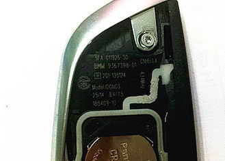 BMW X5/X6를 위한 434MHz가 직업적인 BMW 차 열쇠 부품 번호에 의하여 9367398-01 4 단추를 끼웁니다
